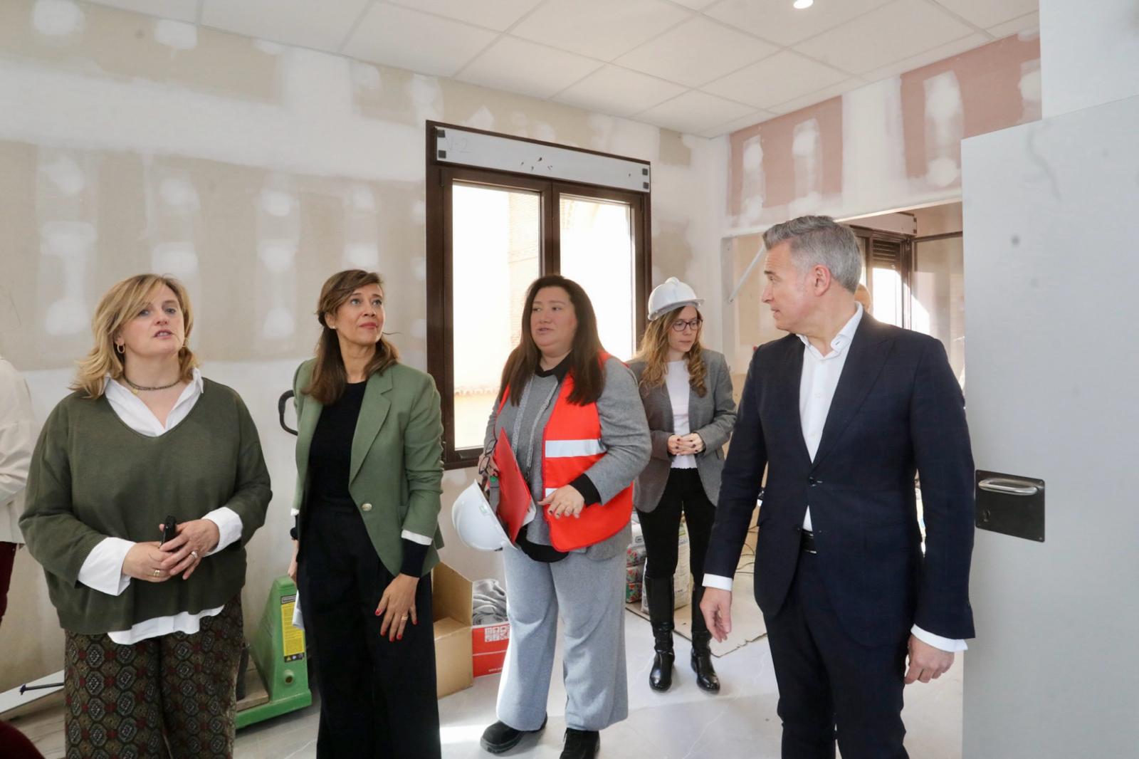 Los trabajos en la Casa Amparo de Zaragoza acabarán este mes Los trabajos en la Casa Amparo de Zaragoza acabarán este mes