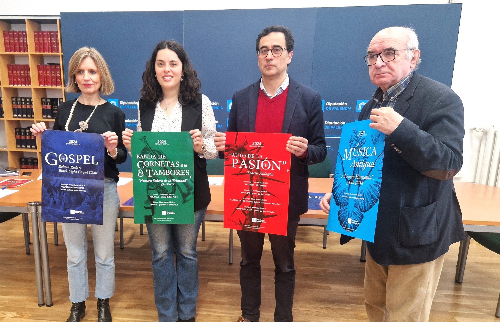 Música, teatro y literatura conforman el programa cultural de Semana Santa de la Diputación de Palencia Música, teatro y literatura conforman el programa cultural de Semana Santa de la Diputación de Palencia