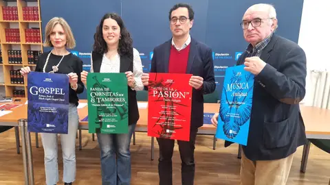 Música, teatro y literatura conforman el programa cultural de Semana Santa de la Diputación de Palencia .