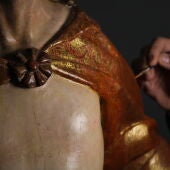 Concluye la restauración del varón de Dolores de Pozuelo, del Siglo XVI
