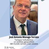 El expresidente Monago ofrece este jueves en Badajoz un análisis geopolítico del mundo actual en la Universidad de Mayores