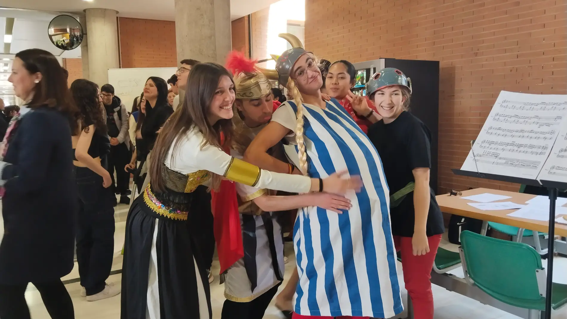 Astérix y Obélix para celebrar el Día de la Francofonía en la Facultad de Humanidades 