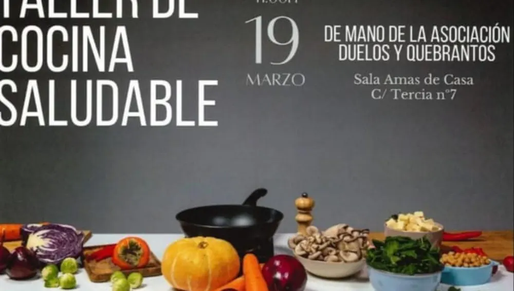 Carte II Taller de cocina saludable en Moral de Calatrava Carte II Taller de cocina saludable en Moral de Calatrava