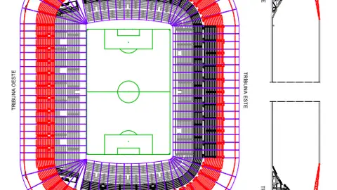 Propuesta de reforma del Molinón del Psoe Propuesta de reforma del Molinón del Psoe