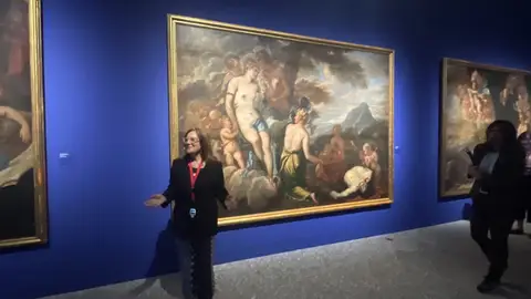 Exposición Dioses y héroes del Barroco, en la Fundación Barrié Presentación de la exposición