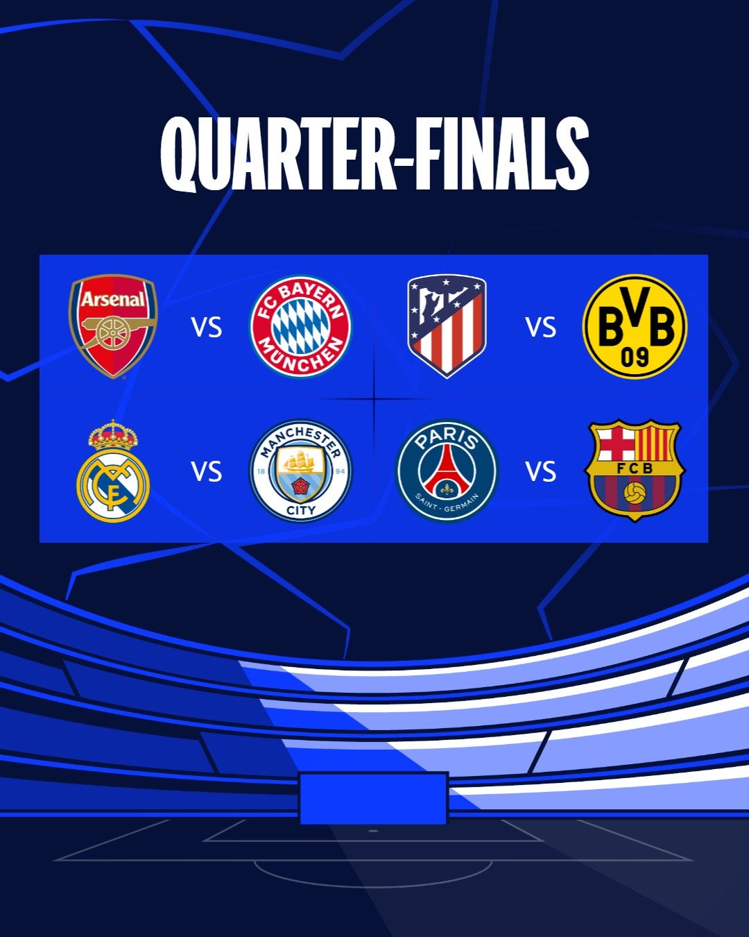 Barça - PSG als quarts de final de la Champions Barça - PSG als quarts de final de la Champions