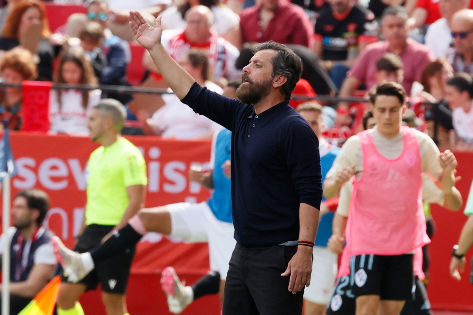 Quique, sobre el enfado de En-Nesyri: "Todos tienen derecho a jugar minutos" Quique, sobre el enfado de En-Nesyri: "Todos tienen derecho a jugar minutos"