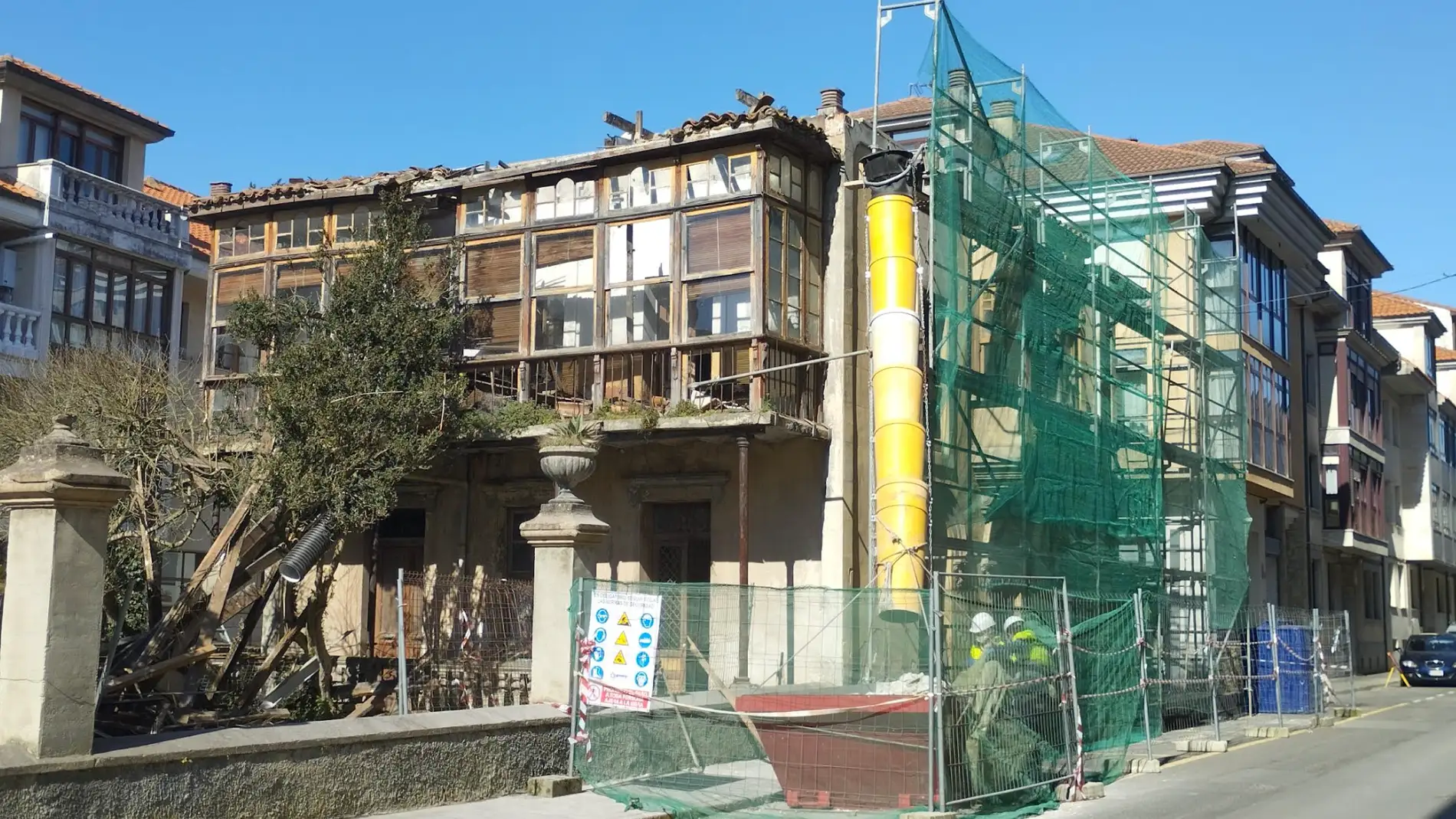 El Ayuntamiento de Llanes inicia las obras de rehabilitación de la casa de Gracia Noriega