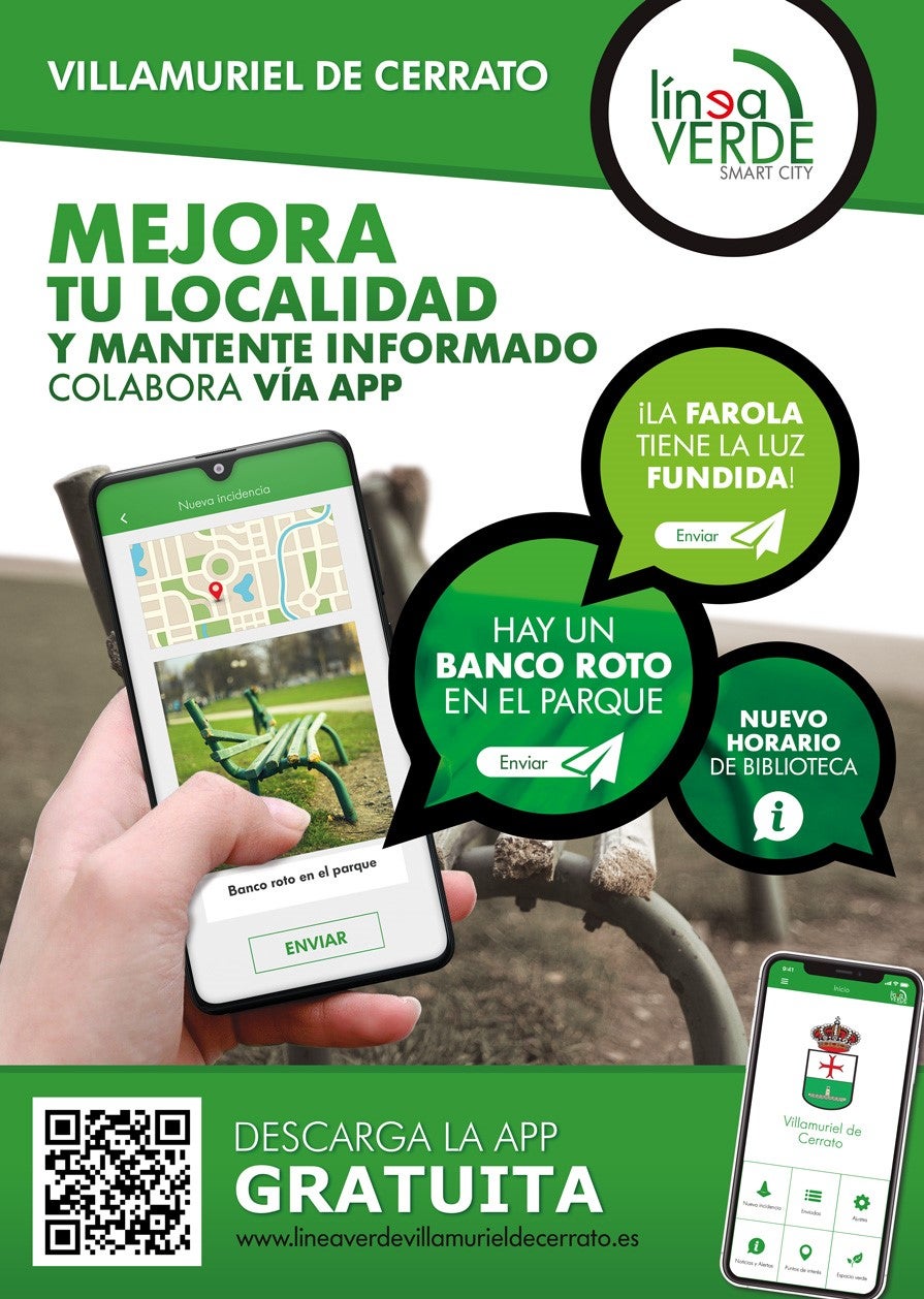 Solucionadas el 84% de las incidencias comunicadas a través del servicio Línea Verde de Villamuriel Solucionadas el 84% de las incidencias comunicadas a través del servicio Línea Verde de Villamuriel