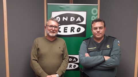 Santos Buend&iacute;a con Juan Carlos Fresneda 