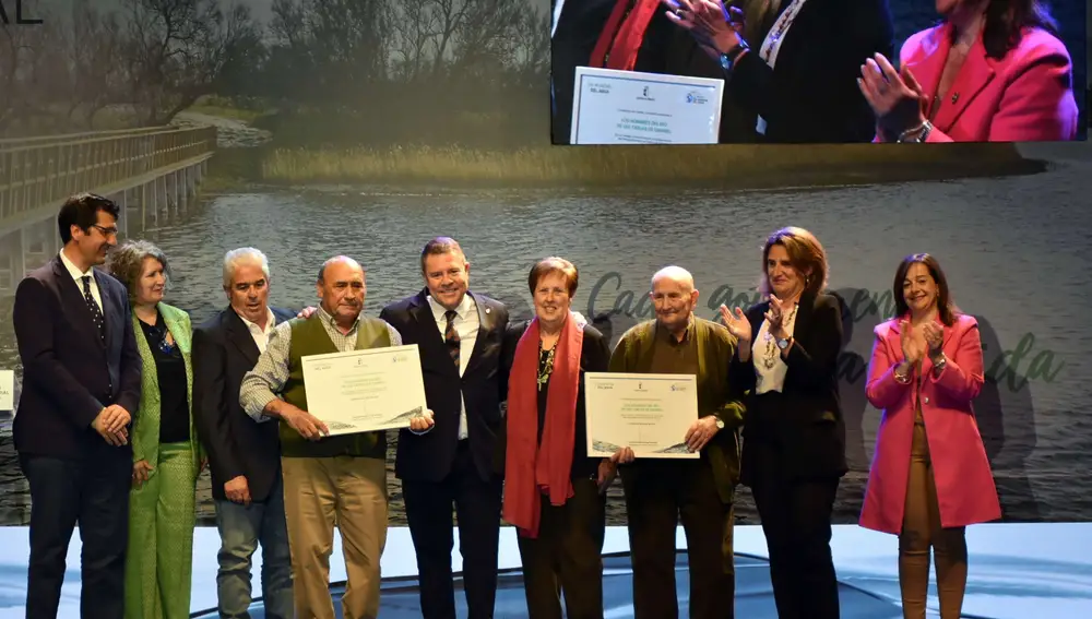 Los últimos pescadores de las Tablas han sido reconocidos en el acto institucional Los últimos pescadores de las Tablas han sido reconocidos en el acto institucional