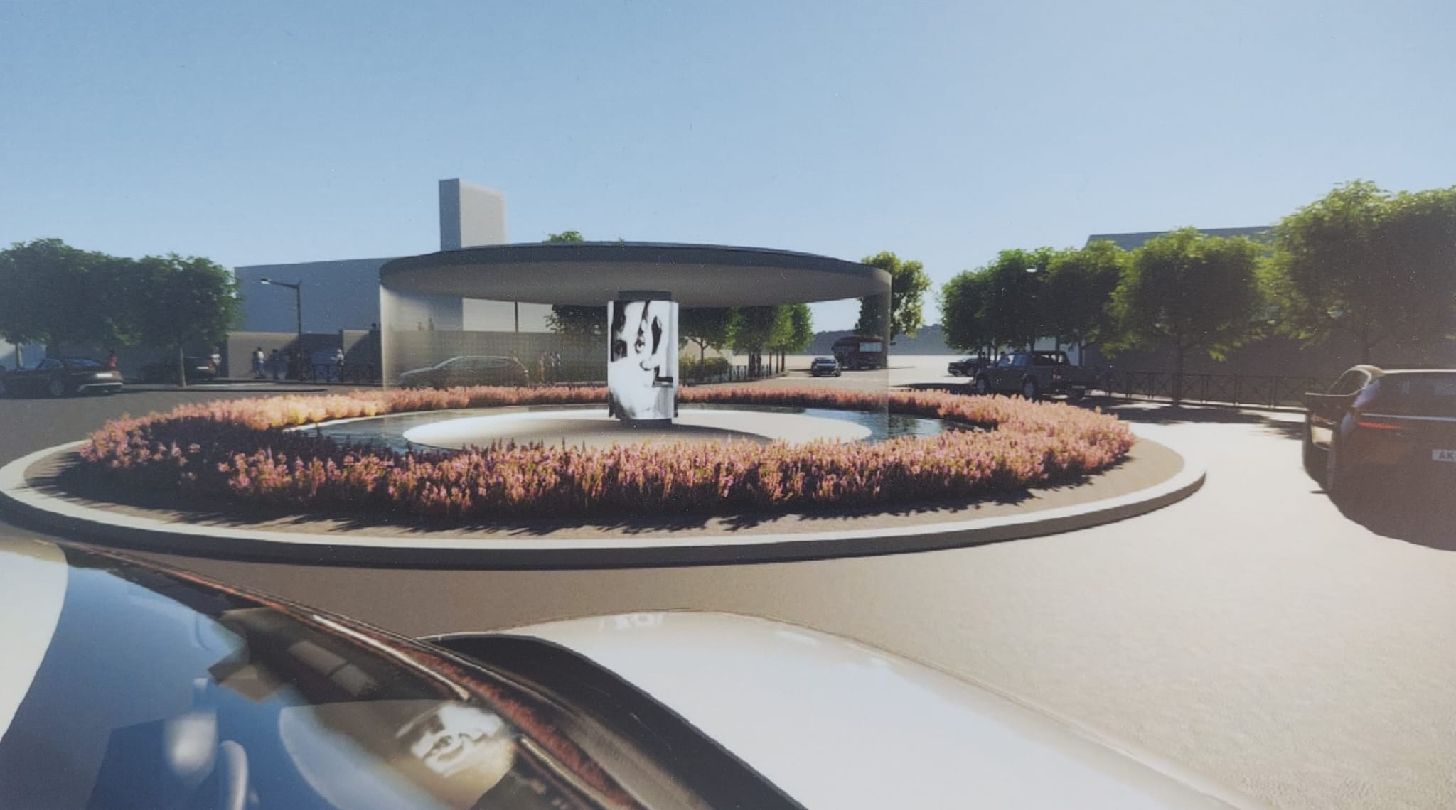 La nueva fuente de la plaza Luis Buñuel de Huesca estará dedicada al cineasta aragonés La nueva fuente de la plaza Luis Buñuel de Huesca estará dedicada al cineasta aragonés