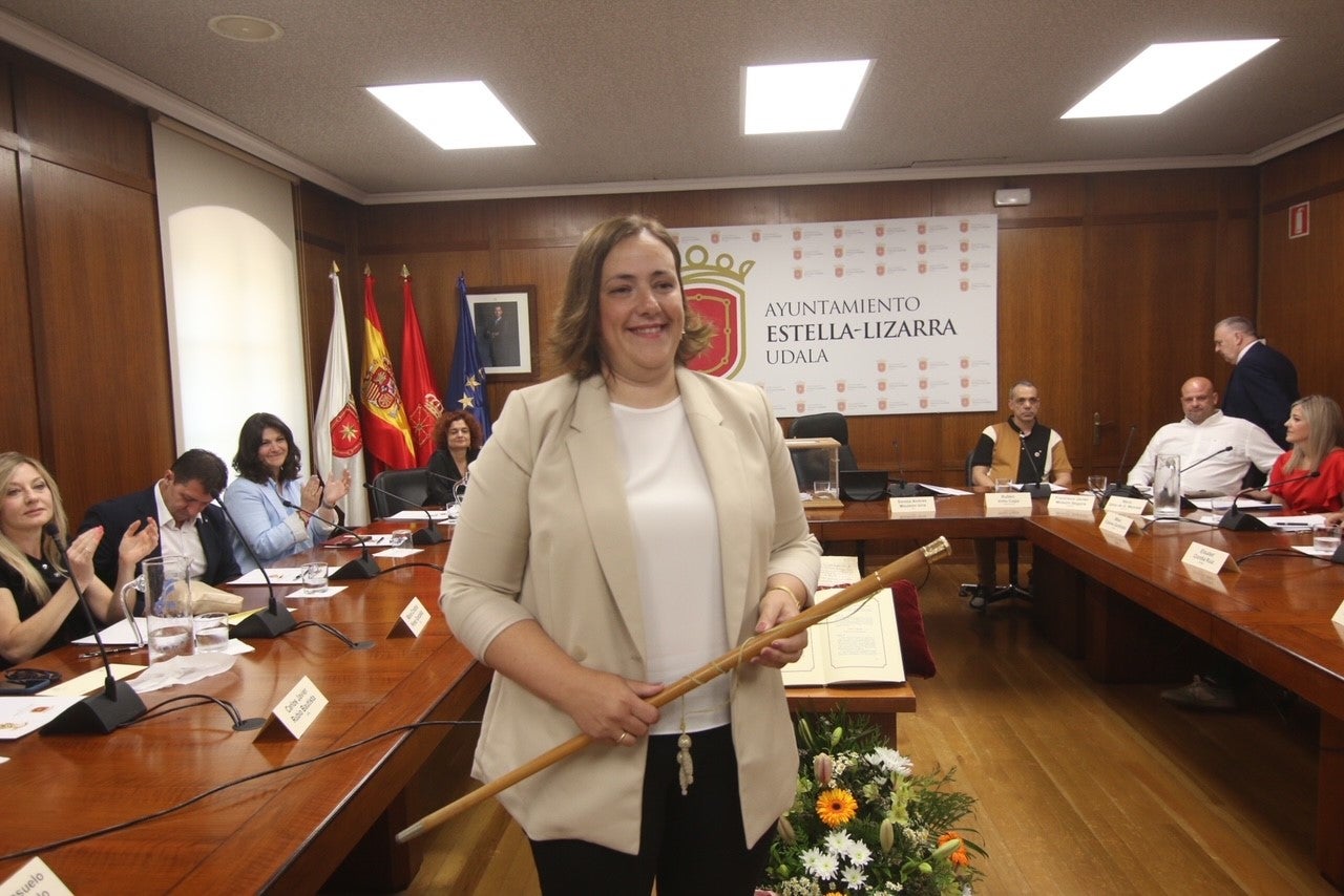 Marta Ruiz de Alda: "En Estella se habla con el PSN y con todos los grupos" Marta Ruiz de Alda: "En Estella se habla con el PSN y con todos los grupos"