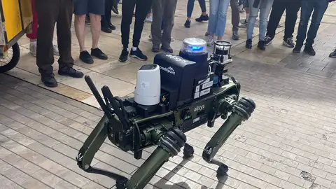 Robot policía en Málaga