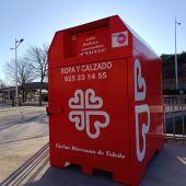 Inserta Toledo y Luz del Tajo instalan dos contenedores para ropa