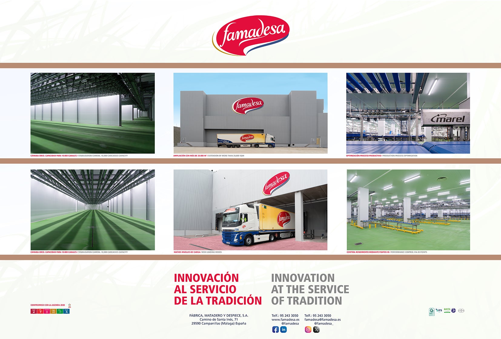 Famadesa presenta en Alimentaria su nueva planta Famadesa presenta en Alimentaria su nueva planta