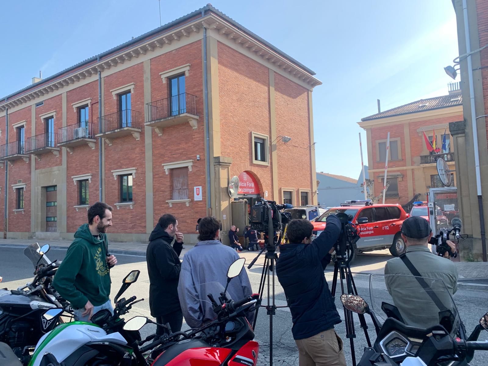 Continúan las comparecencias de los agricultores por el intento de asalto al Parlamento de Navarra Continúan las comparecencias de los agricultores por el intento de asalto al Parlamento de Navarra