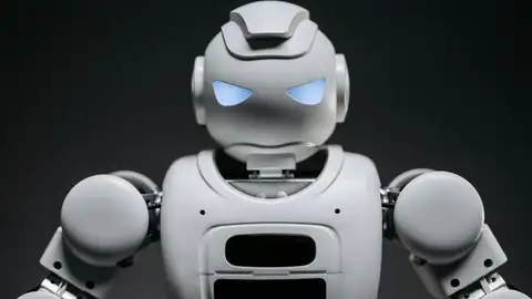 Un robot presentador Un robot presentador