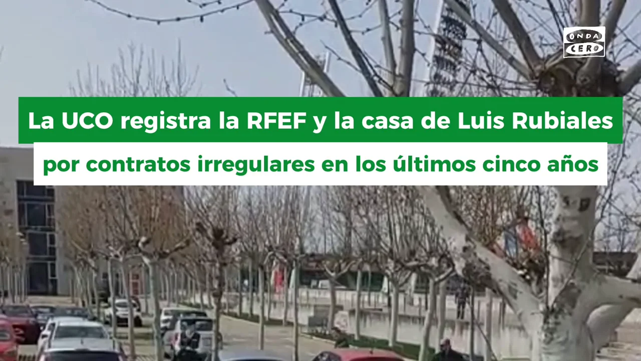 La UCO registra la RFEF y la casa de Luis Rubiales por contratos irregulares en los últimos cinco años La UCO registra la RFEF y la casa de Luis Rubiales por contratos irregulares en los últimos cinco años