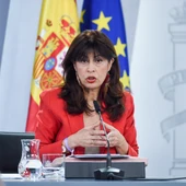 La ministra de Igualdad, Ana Redondo, durante una rueda de prensa posterior al Consejo de Ministros. La ministra de Igualdad, Ana Redondo, durante una rueda de prensa posterior al Consejo de Ministros.