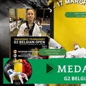 El Club Taekwondo Finestrat conquista dos medallas en el G2 Open de Bélgica