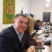 Juan Carlos Armas durante la comisión de turismo