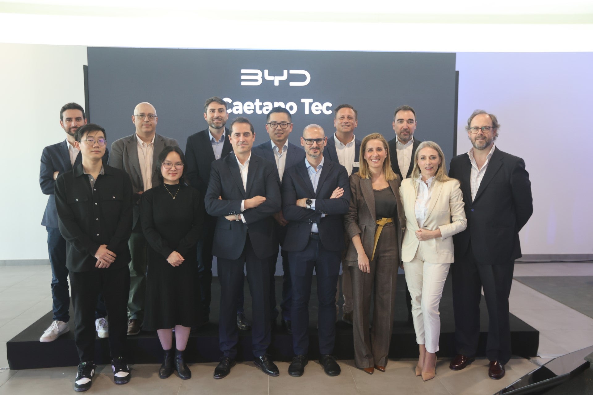 Caetano Tec inaugura su nuevo concesionario oficial BYD en Sevilla Caetano Tec inaugura su nuevo concesionario oficial BYD en Sevilla