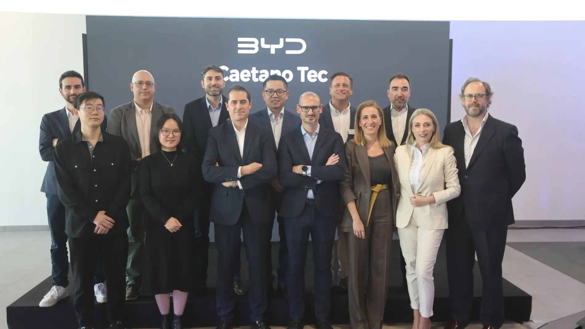 Caetano Tec inaugura su nuevo concesionario oficial BYD en Sevilla