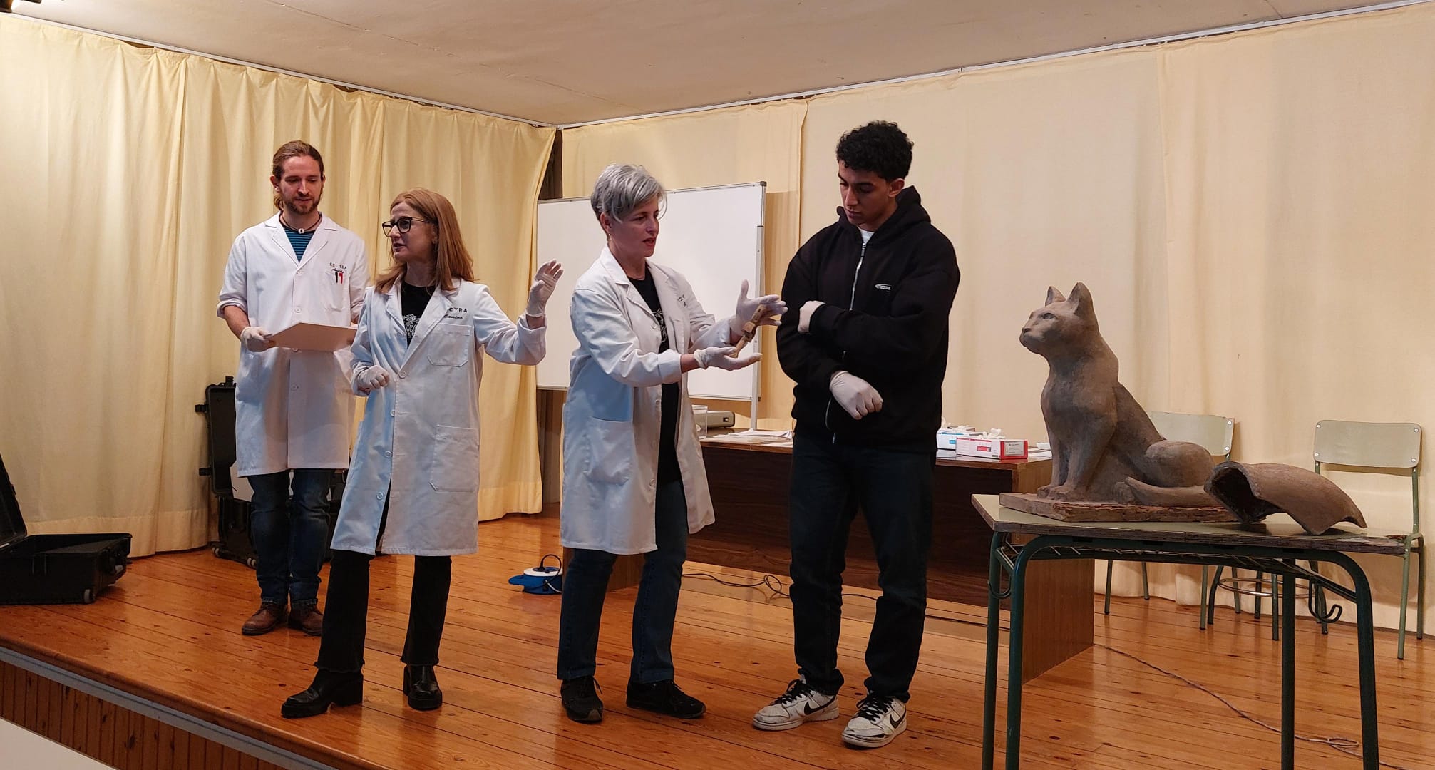 La ESCYRA pondrá en valor la pinacoteca del Ayuntamiento de Huesca La ESCYRA pondrá en valor la pinacoteca del Ayuntamiento de Huesca