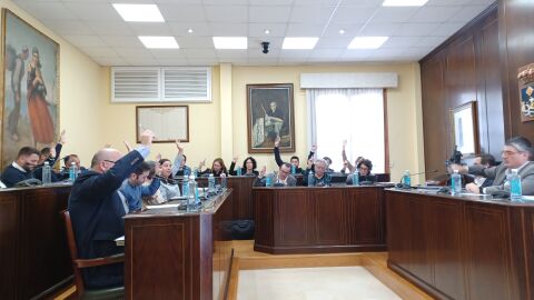 Votaci&oacute;n un&aacute;nime en el pleno de La Vila