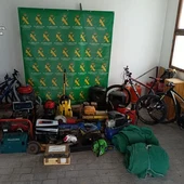 Material y objetos incautados por la Guardia Civil Material y objetos incautados por la Guardia Civil