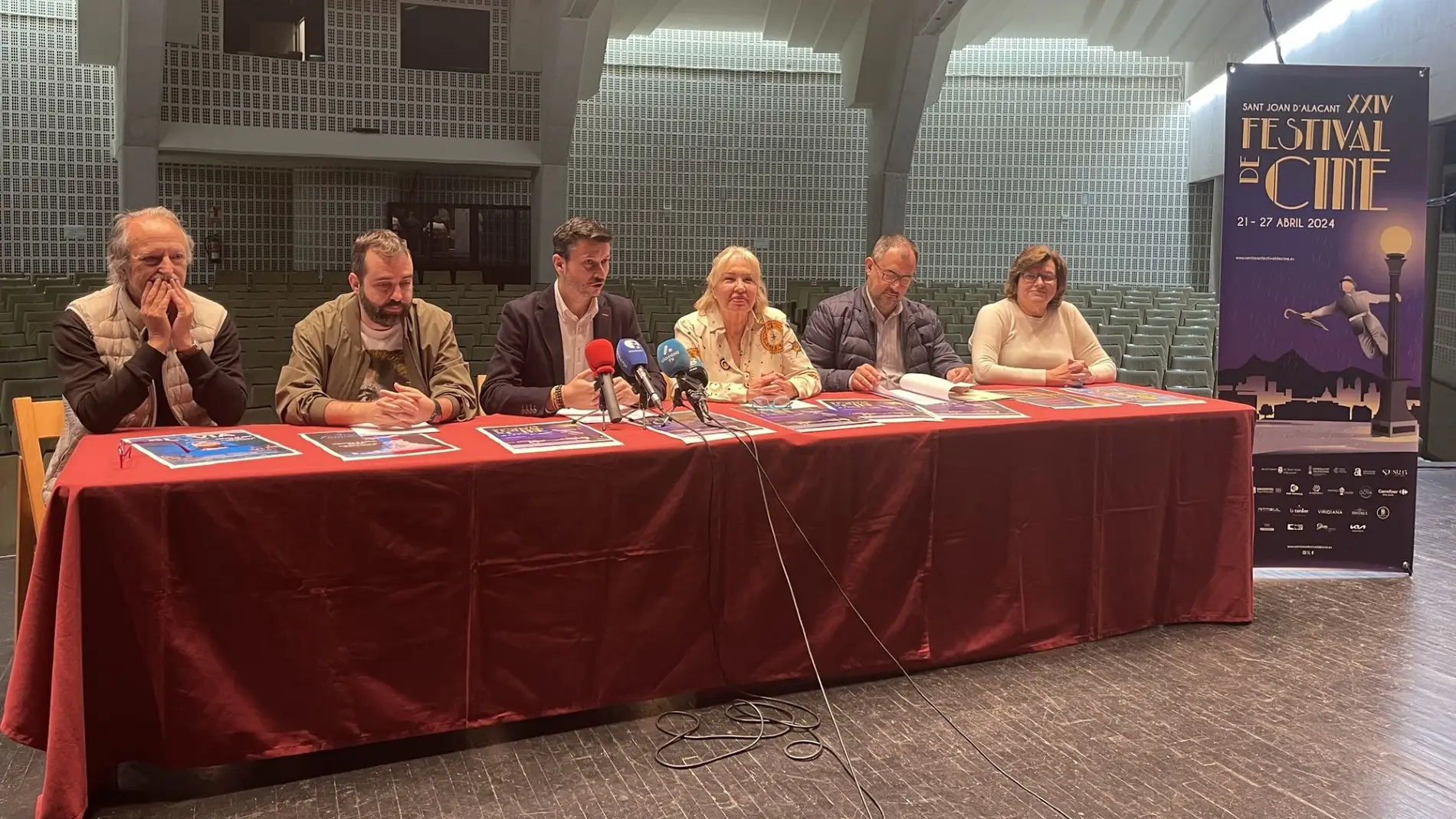 Presentación del Festival de Cine de Sant Joan d'Alacant 2024