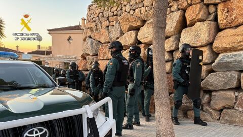 Guardias Civiles en la Operaci&oacute;n Gionop