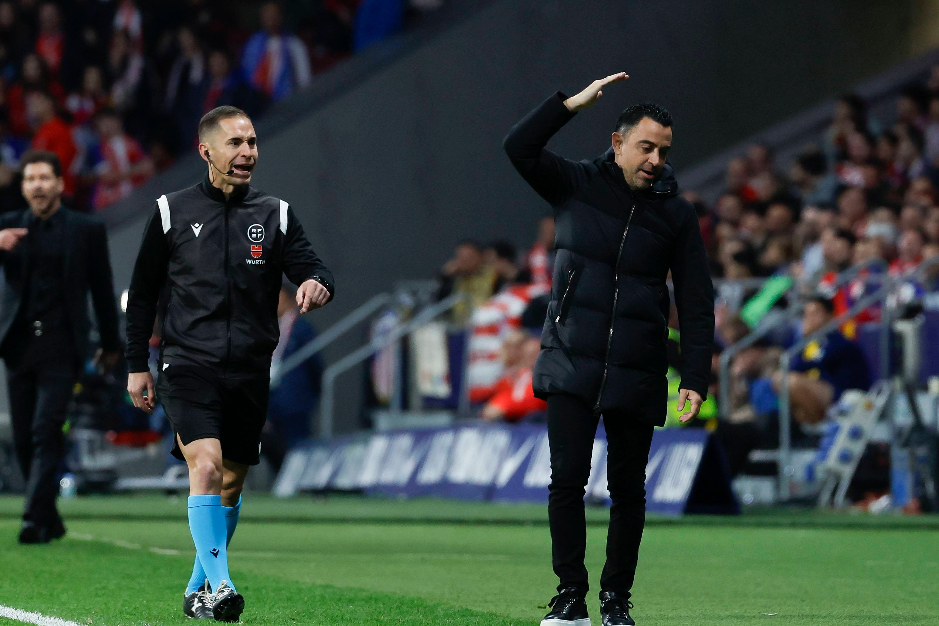 Dos partits de sanció a Xavi Dos partits de sanció a Xavi