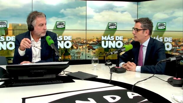 VÍDEO completo de la entrevista de Carlos Alsina a Félix Bolaños en Más de uno