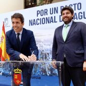 Pacto entre la Comunidad Valenciana y Murcia por un pacto Nacional del Agua