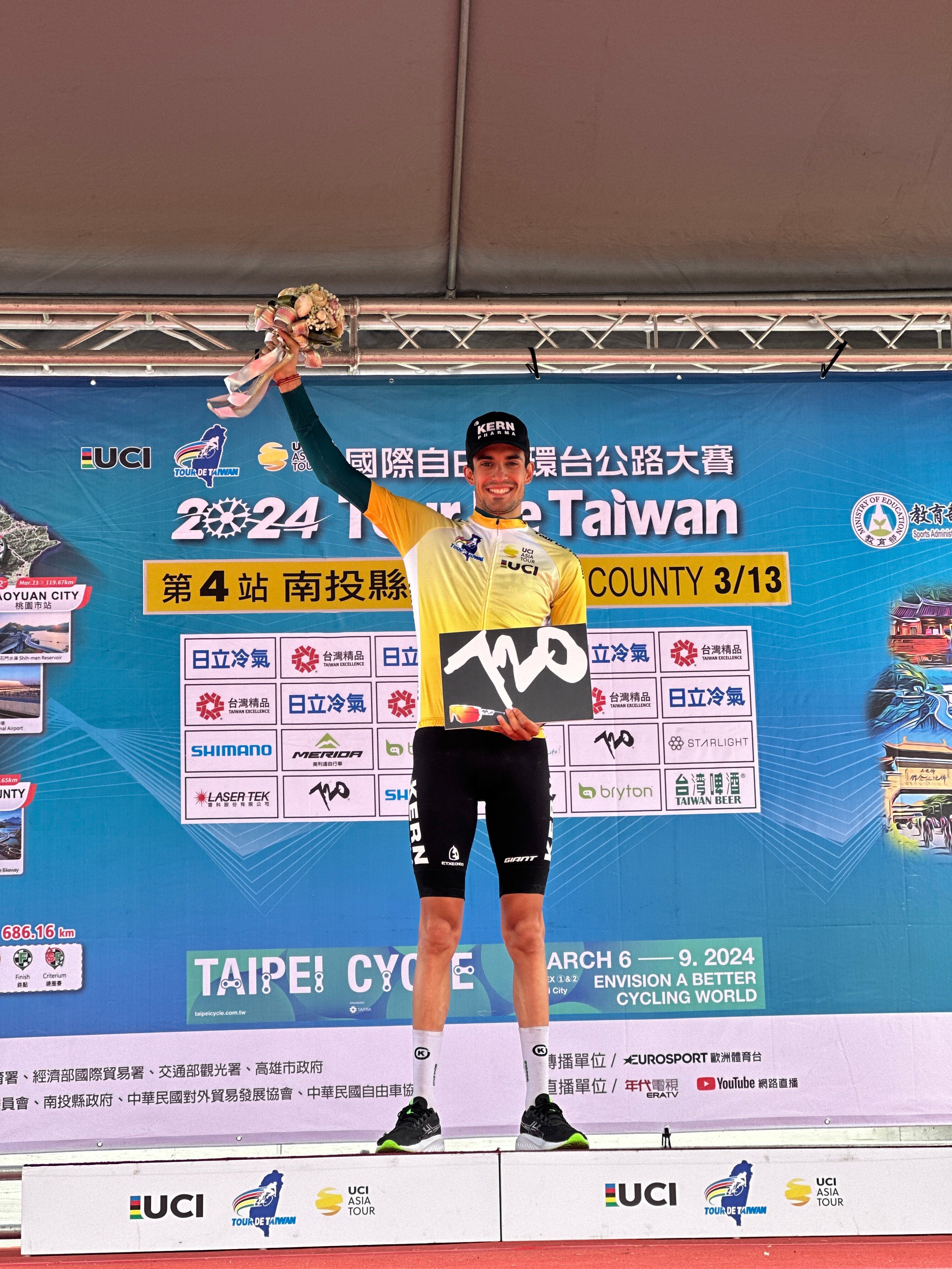 Iván Cobo: "Mi balance del Tour de Taiwán es muy positivo" Iván Cobo: "Mi balance del Tour de Taiwán es muy positivo"