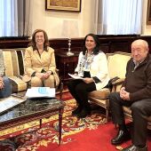 La Diputación de Palencia estudia colaborar con el Ayuntamiento de Palenzuela en la adecuación de los entornos de Santa Eulalia