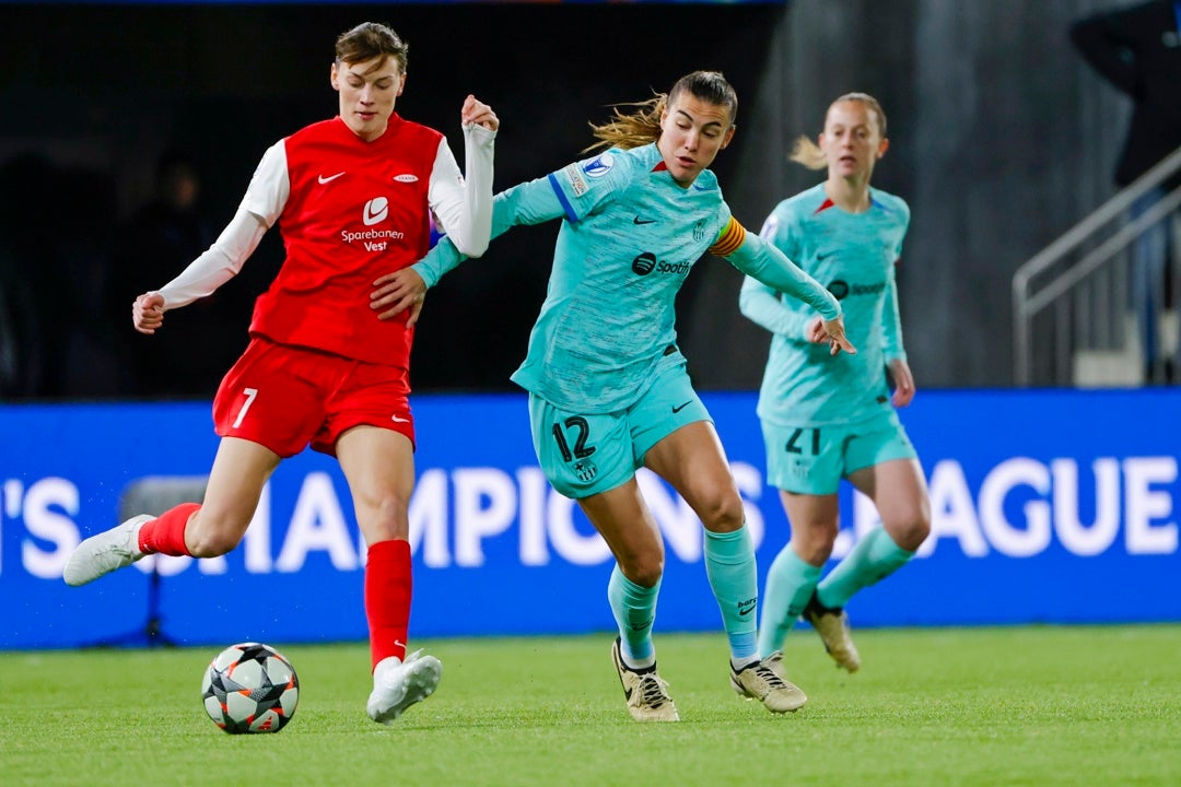 El Barça se atasca y gana por la mínima al Brann El Barça se atasca y gana por la mínima al Brann