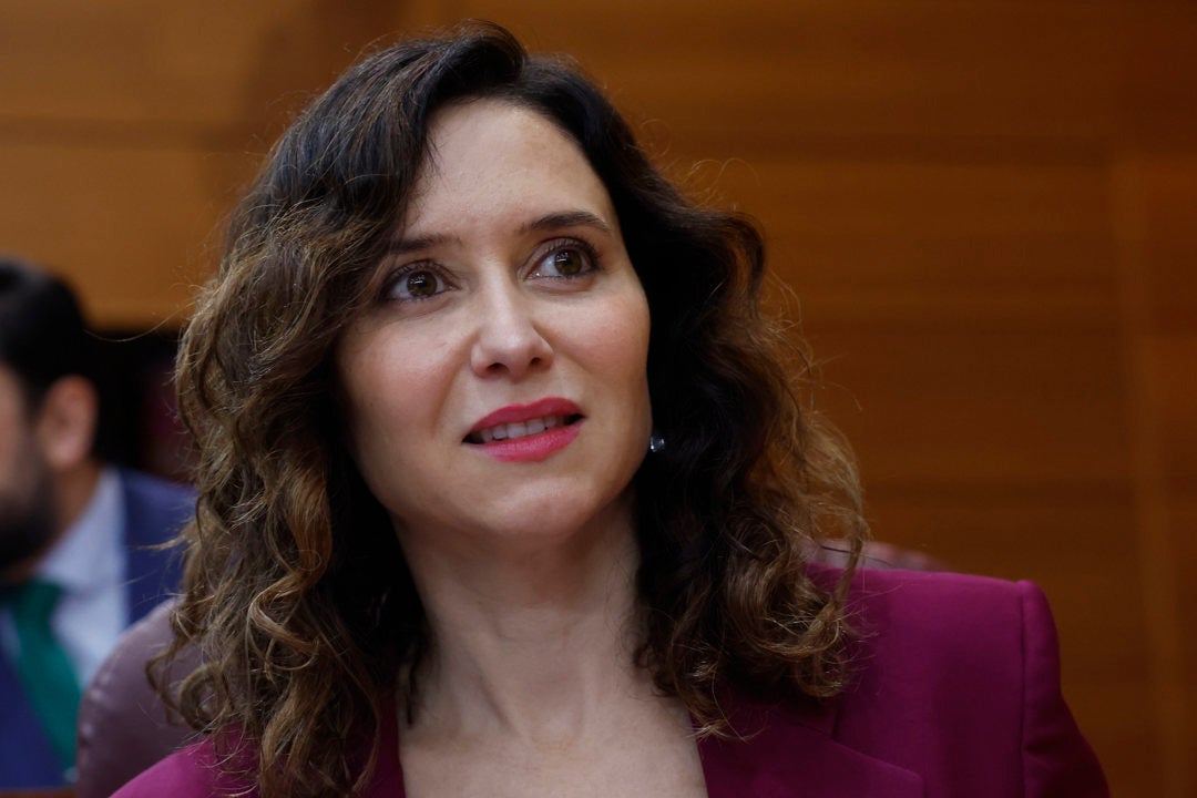 Ayuso no hablará sobre la imputación de su pareja "porque el caso está judicializado" Ayuso no hablará sobre la imputación de su pareja "porque el caso está judicializado"