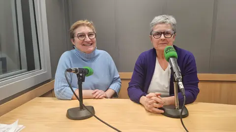 Eva Orúe y Sara Eva Orúe y Sara