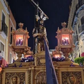 Paso de salida del Santísimo Cristo de la Corona Paso de salida del Santísimo Cristo de la Corona