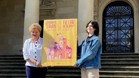 Cartel para las Fiestas de Álava 2024 Cartel para las Fiestas de Álava 2024