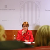 Imatge de la consellera d'Educació, Anna Simó Imatge de la consellera d'Educació, Anna Simó