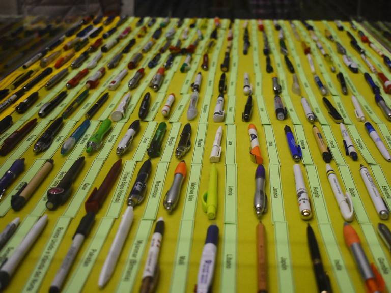Propone donar su colección para crear en Ciudad Real el primer museo del bolígrafo de España Propone donar su colección para crear en Ciudad Real el primer museo del bolígrafo de España