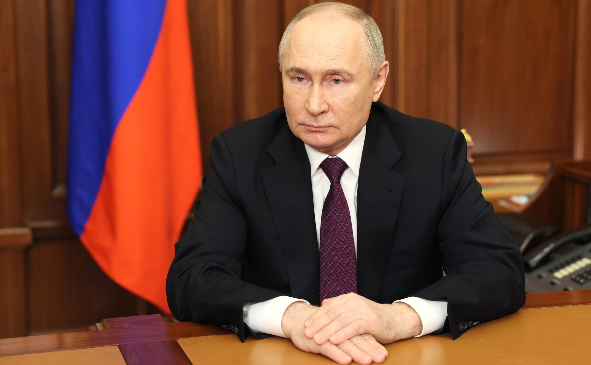 Putin clama venganza y promete castigar a los que ordenaron el ataque terrorista de Moscú Putin clama venganza y promete castigar a los que ordenaron el ataque terrorista de Moscú