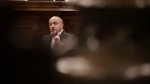 El presidente del PP catalán, Alejandro Fernández 