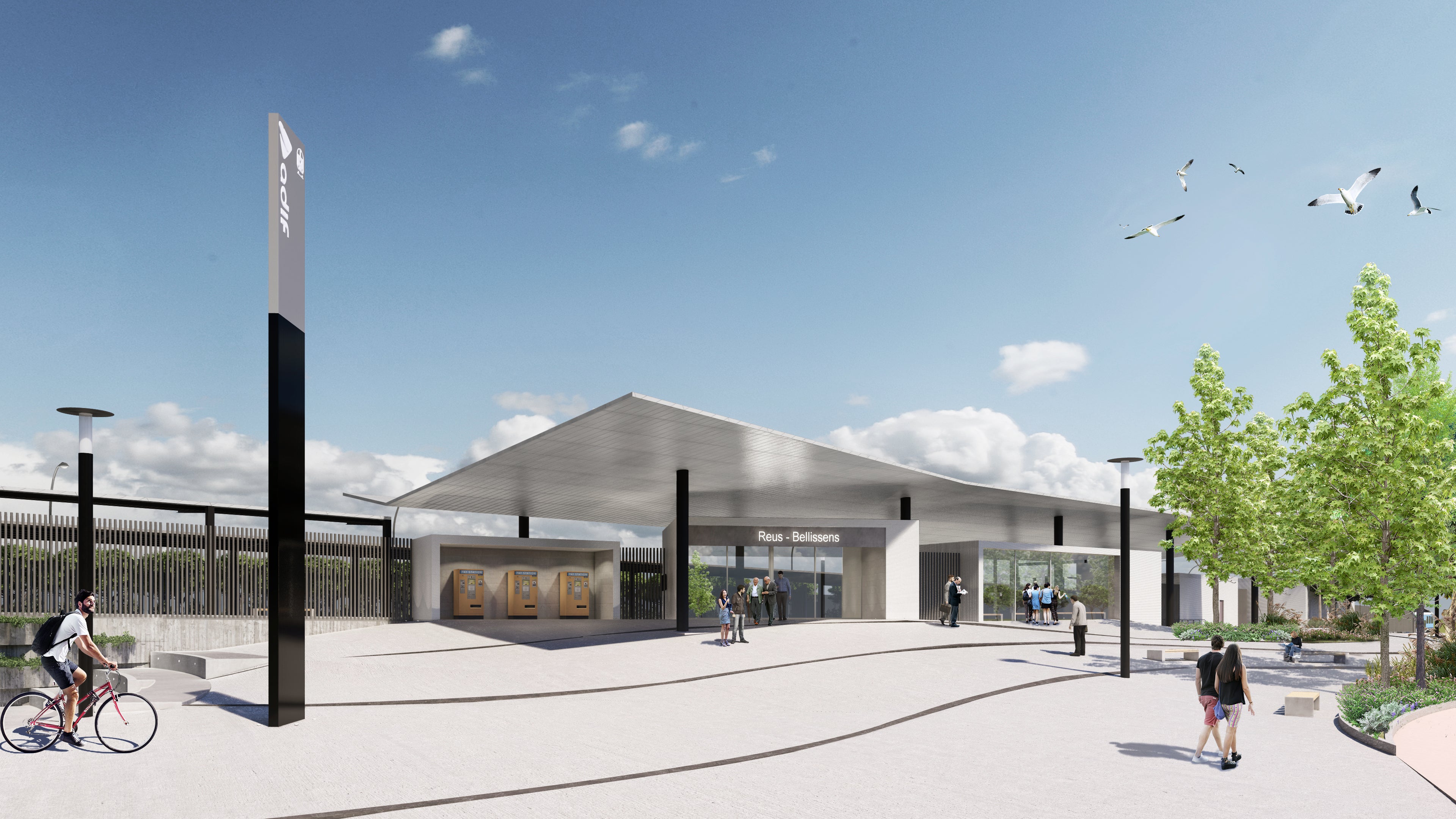 Adjudiquen la construcció de la nova estació Reus-Bellissens Adjudiquen la construcció de la nova estació Reus-Bellissens