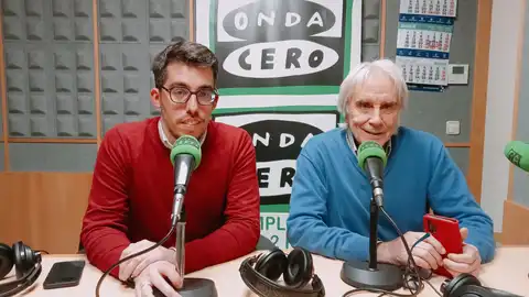 Asier Cotelo y Miguel Ezcurdia tertulia Osasuna