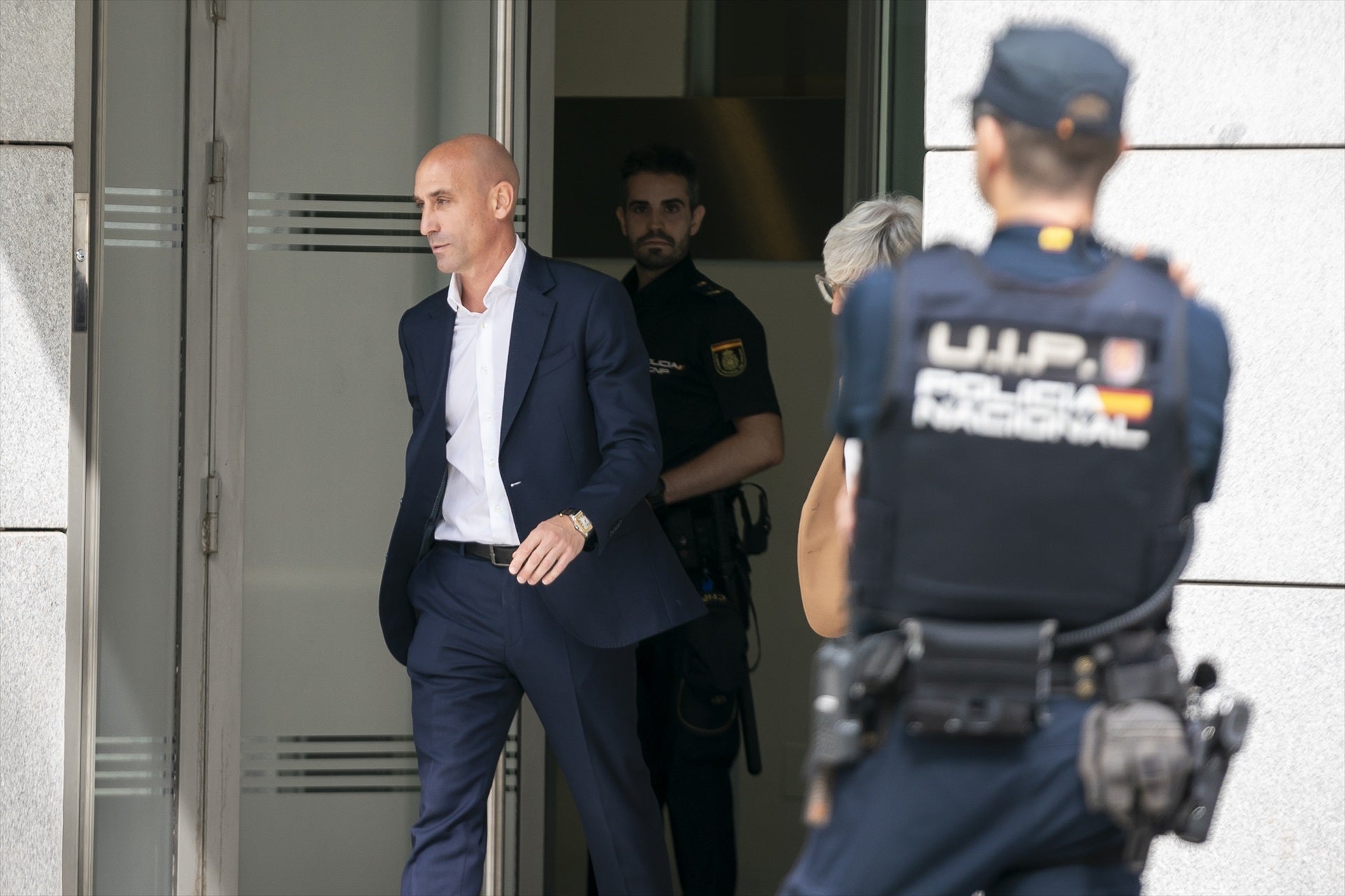 Rubiales declara ante la juez por presunta corrupción en la RFEF durante su mandato Rubiales declara ante la juez por presunta corrupción en la RFEF durante su mandato